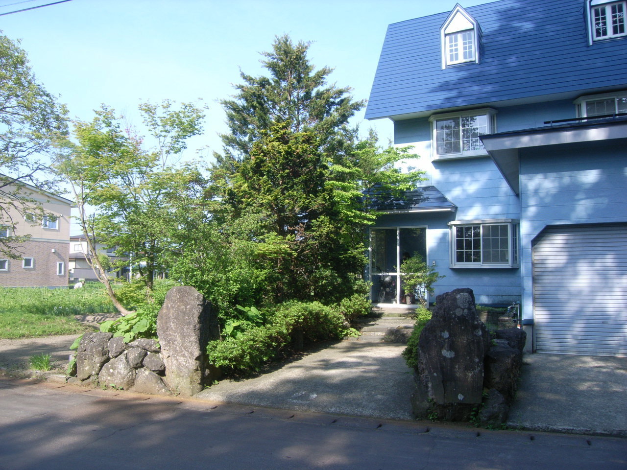 庭解体工事　着工前　拡大できます